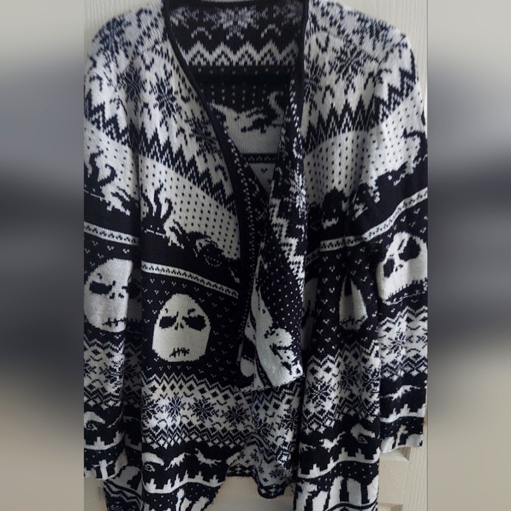 Jack Skellington Christmas Cardigan